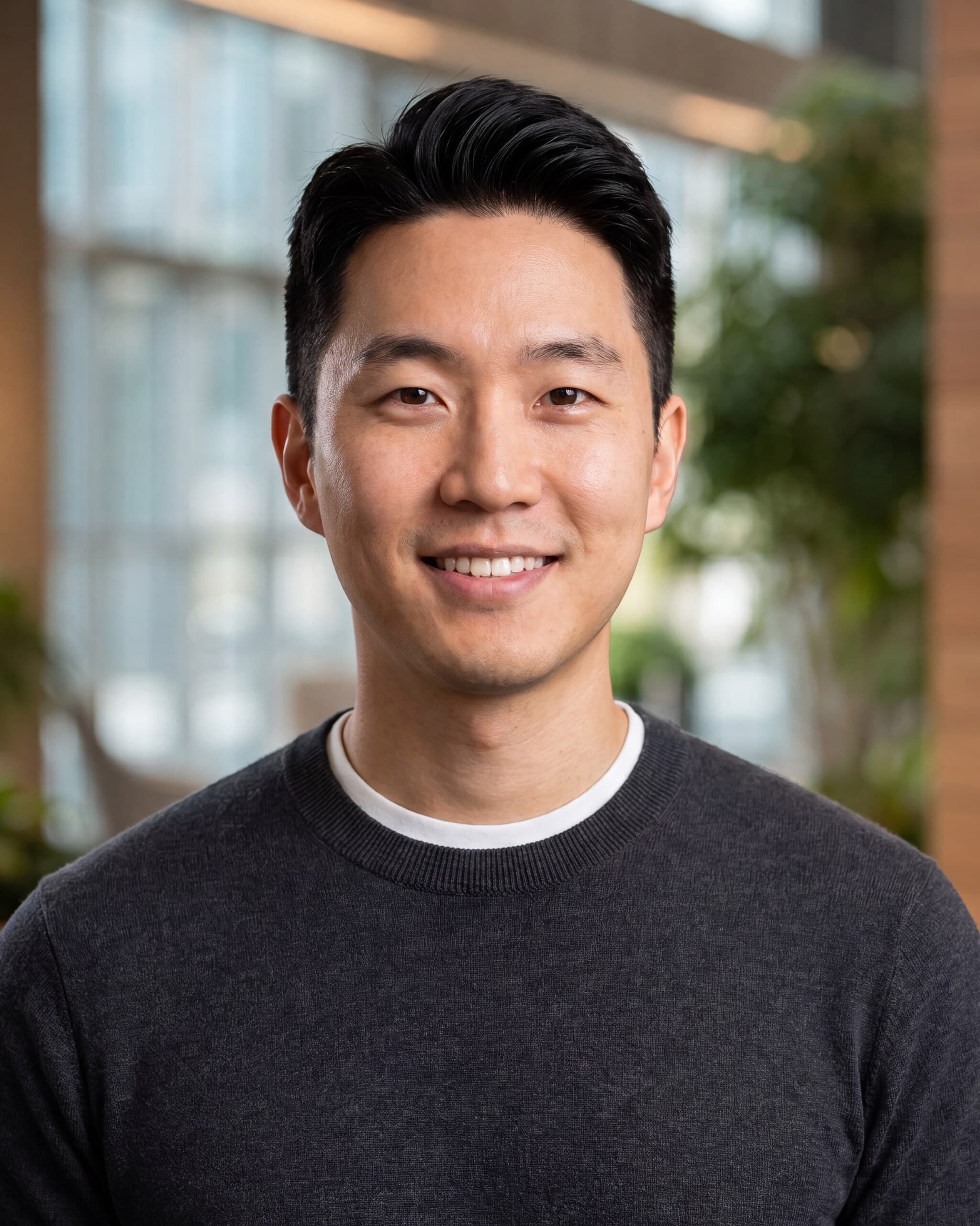 Team headshot, Business Casual, Atrium backdrop