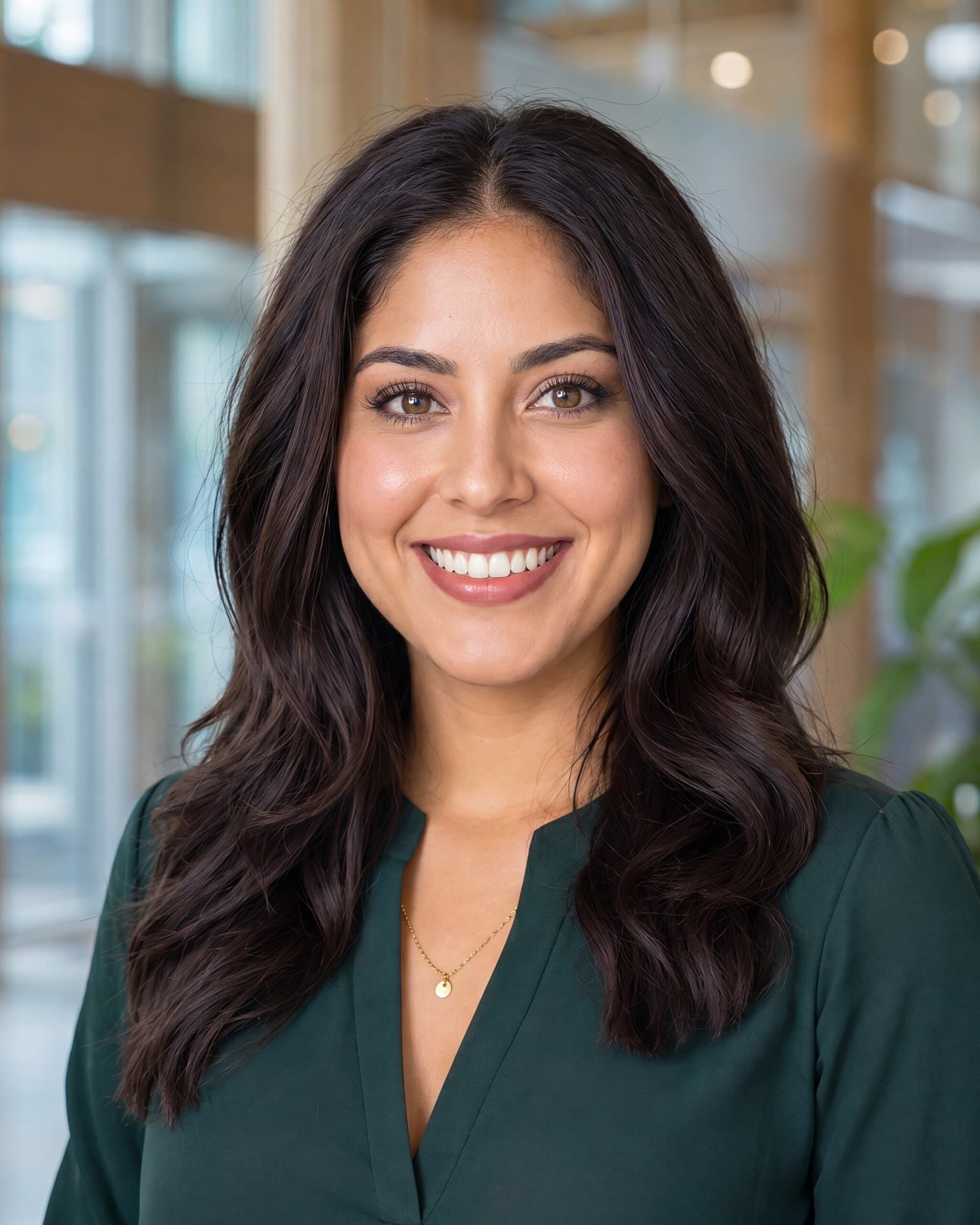 Team headshot, Business Casual, Atrium backdrop