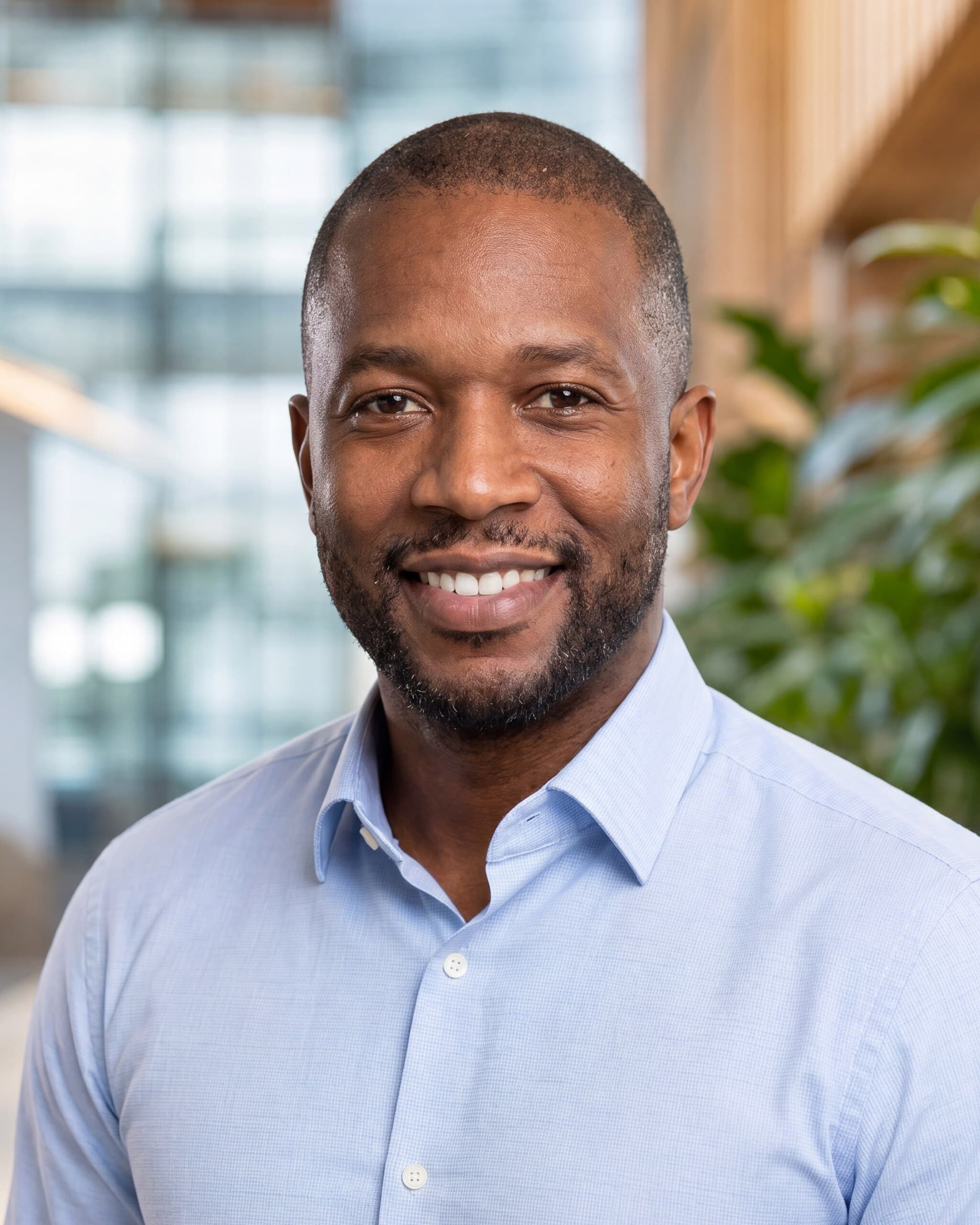 Team headshot, Business Casual, Atrium backdrop