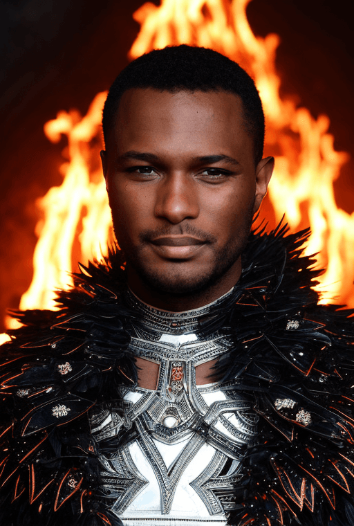 AI photo generator result from Dreamwave