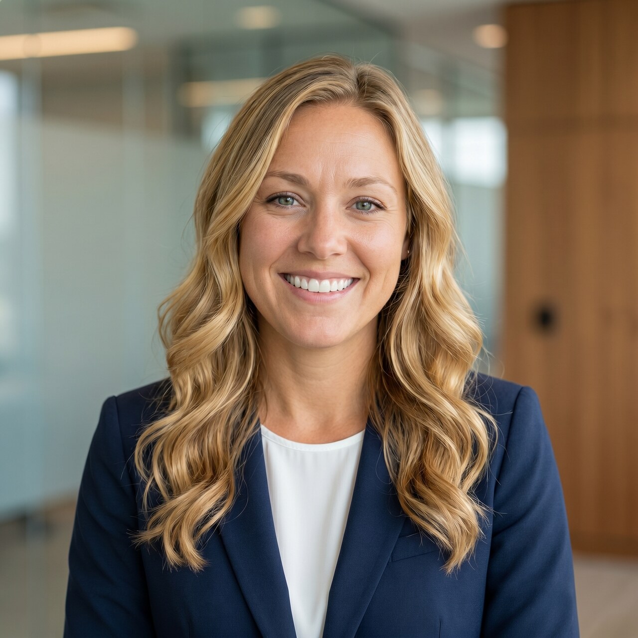 AI headshot example, Business Formal
