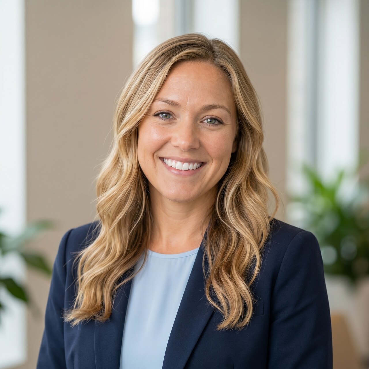 AI headshot example, Business Formal