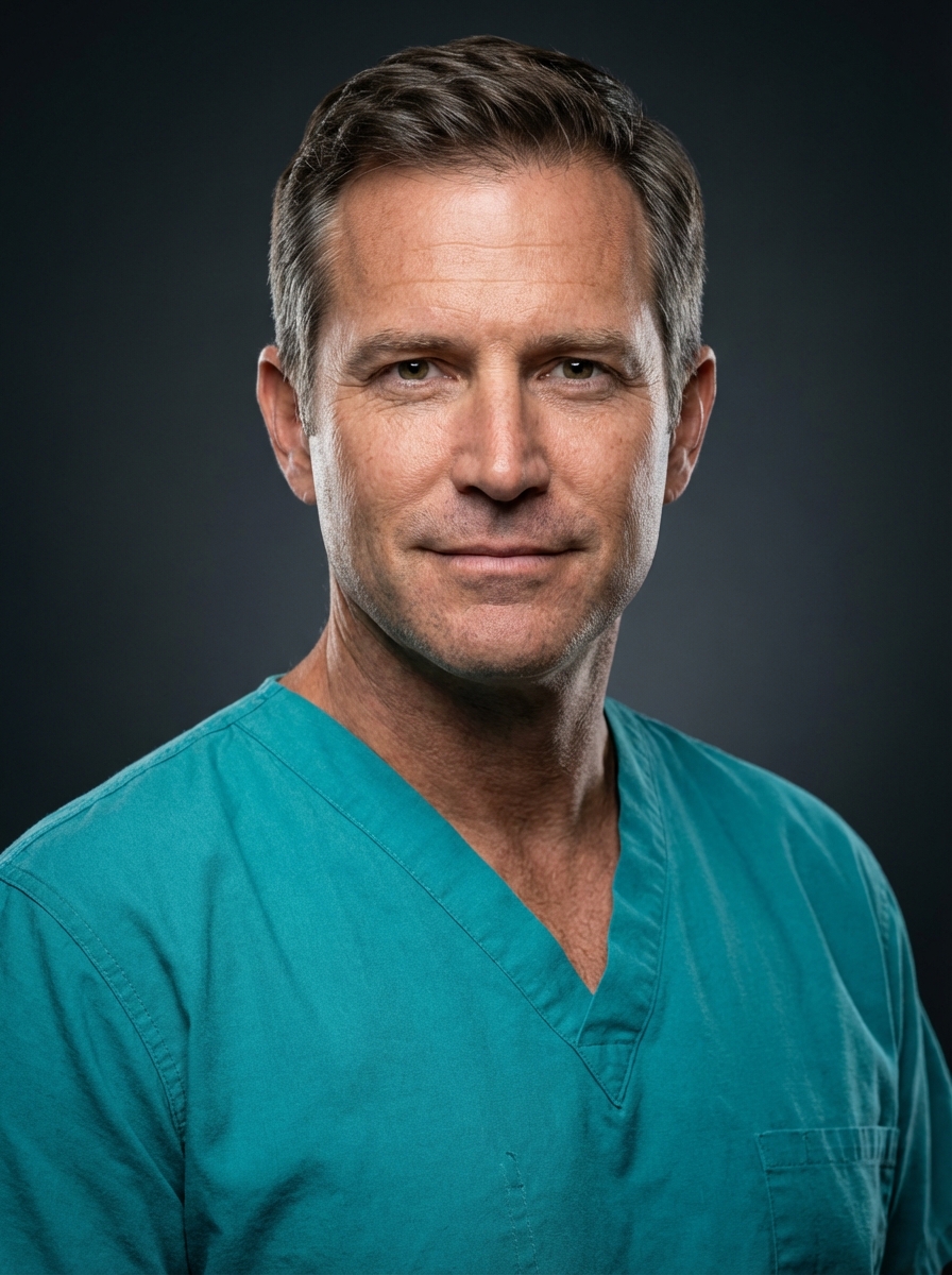 Premium Doctor Headshot Example