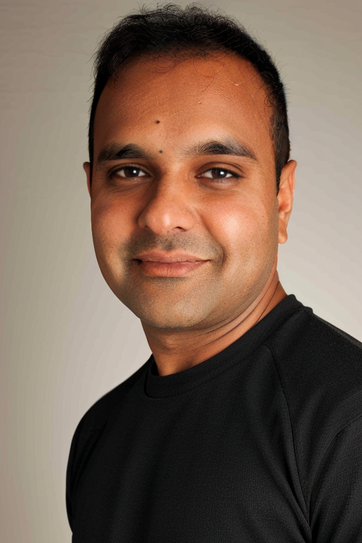 Karthik Suresh's professional headshot